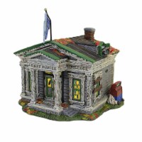 Department 56 House Village Ghost Office Ceramic Halloween Snow Village 6009777