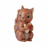 Jim Shore Chipmunk Figurine Polyresin Mini Apple Quilt Design 6010562
