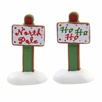Department 56 Accessory Gingerbread Christmas Signs Village Christmas 6009792