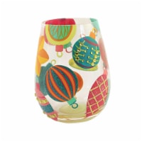 Tabletop Eye Candy Stemless Wine Glass Glass Lolita Hand Painted 6011254