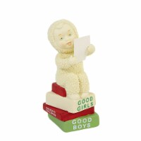 Dept 56 Snowbabies Santa's Assistant Porcelain Good Girls Good Boys 6009947