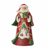Jim Shore Here We Come A Caroling. Polyresin Santa Christmas Figurine 6010813