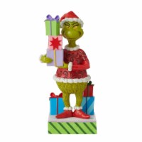 Jim Shore Grinch Holding Presents Polyresin Dr Seuss 6010778