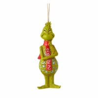 Jim Shore Grinch Dated 2022 Ornament Polyresin Dr Seuss 6010783