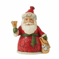 Jim Shore Santa With Bell & Bag Mini Polyresin Heartwood Creek 6011488