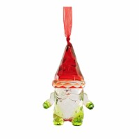 Holiday Ornament Facet Gnome Ornament Acrylic Light Reflective Nd6010605