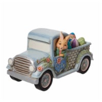 Jim Shore Hauling Easter Wishes Your Way Polyresin Truck With Eggs 6012444