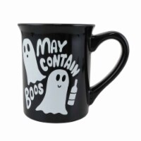 Enesco 4.50 Boos Glow In The Dark Ghost Mug Halloween Tombstone Haunt It