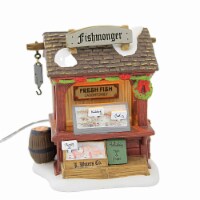 Department 56 Villages 4.00 Fishmonger Dicken's Village 1800'S Fresh