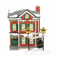 Department 56 Villages 8.50 Ready For New Year's Eve Original Snow Village D56