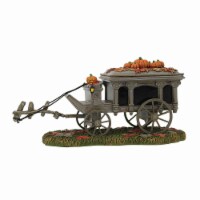 Department 56 Villages 4.00 Haunted Mansion Hearse Disney Halloween Pumpkins Fall Leaves