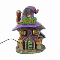Department 56 Villages 8.00 Trixie's Tricks & Treats Halloween Village Building Witch's Hat