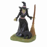 Department 56 Villages 3.75 Double Trouble Halloween Witch Black Cat