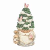 Jim Shore Fir-Ever Festive - One Figurine 7.25 Inch, Resin - Fir Tree Birds Gnome 6012682