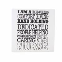 Tabletop Nurse Coaster Stoneware Oour Name Is Mud 6013782