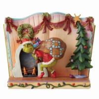 Jim Shore 6.50 Grinch Stealing Presents Story Storybook Dr, Seuss Christmas