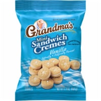 Grandma's® Mini Vanilla Sandwich Cremes Cookies Perspective: Main