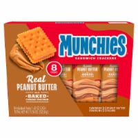 Munchies Snack Crackers Cheese Peanut Butter Sandwich