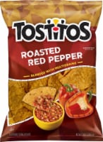Tostitos Multigrain Roasted Red Pepper Flavored Tortilla Chips Snacks Perspective: Main