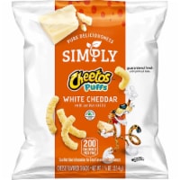 Cheetos Simply White Cheddar Puffs 1.25 ounces (Pack of 64)