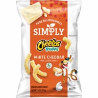 Cheetos Simply White Cheddar Cheese Puffs Perspective: Main