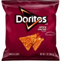Doritos® Spicy Nacho Flavored Tortilla Chips Perspective: Main
