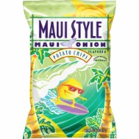 Maui Style Potato Chips Maui Onion Flavored Snacks Perspective: Main