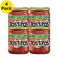 Tostitos Medium Chunky Salsa Case Perspective: Main