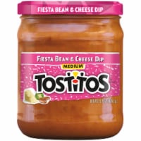 Tostitos® Zesty Bean & Cheese Medium Dip Perspective: Main