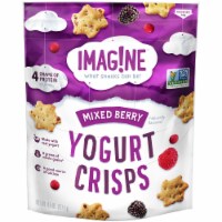 Imag!ne Mixed Berry Yogurt Crisps Snacks Bag Perspective: Main