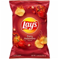 Lay's® Potato Chips Fiery Habanero Flavor Snacks Bag Perspective: Main