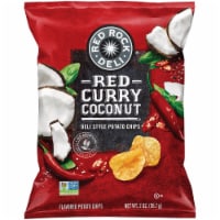 Red Rock Deli Red Curry Coconut Deli Style Potato Chips Perspective: Main