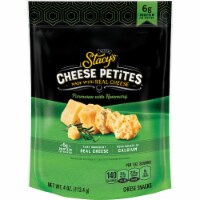 Stacy's Cheese Petites Parmesan with Rosemary Snacks Perspective: Main