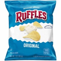 Ruffles Original Potato Chips, 1 Ounce -- 104 per case.