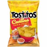 Tostitos Cantina Thin & Crispy Tortilla Chips Snacks Perspective: Main