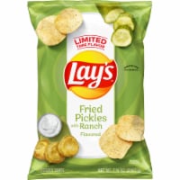 Lay's® Limited Edition Fried Pickles with Ranch Flavored Potato Chips Perspective: Main