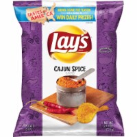 Lay's® Tastes of America Cajun Spice Flavored Potato Chips Perspective: Main