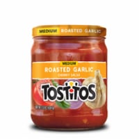 Tostitos® Medium Roasted Garlic Chunky Salsa Perspective: Main