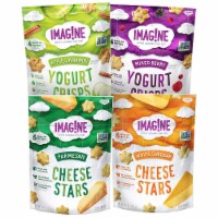 Imag!ne Yogurt Crisps & Cheese Stars Variety Pack 4 Count Perspective: Main