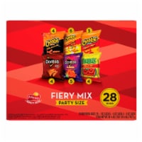 Frito-Lay® Fiery Mix Snacks & Chips Variety Pack Perspective: Main