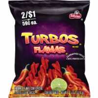 Sabritas Turbos Flamas Flavored Corn Snacks Perspective: Main