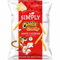 Cheetos® Simply Crunchy White Cheddar Cheese Snacks Perspective: Main