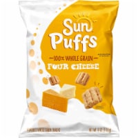 Sun Chips Four Cheese Sun Puffs Whole Grain Snacks Perspective: Main