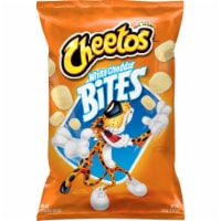 Cheetos White Cheddar Bites Cheese Flavored Snacks Perspective: Main