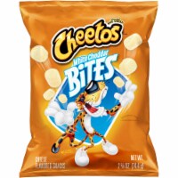 Cheetos® White Cheddar Bites Crunchy Cheese Snacks Perspective: Main