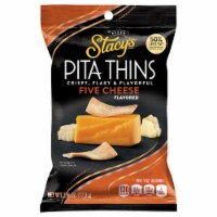 Stacey's Organic Baked Five Cheese Pita Thin Chips Perspective: Main