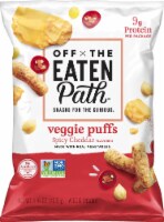 Off the Eaten Path Spicy Cheddar Veggie Puffs Perspective: Main