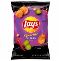 Lay's® Potato Chips Flamin' Hot Dill Pickle Flavored Potato Chips