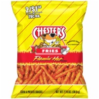 Chester's Flaming Hot Fires Corn & Potato Snacks Perspective: Main