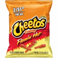 Cheetos® Crunchy Flamin' Hot Cheese Snacks Perspective: Main